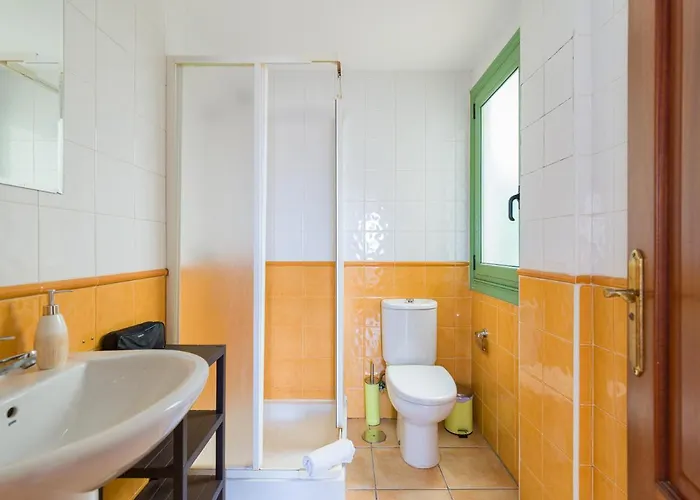 Homeforguest Con Piscina En 아파트 칼레타데푸스테